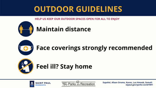 2021 Updated outdoor guidelines
