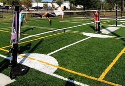 Frogtown Sepak Takraw court