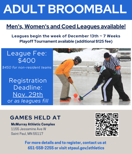 Adult Broomball Registration