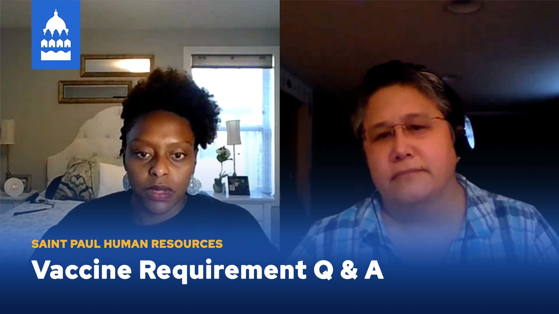 Vaccine Requirement Q&A Thumbnail with Director Newborn and Dr. Ogawa