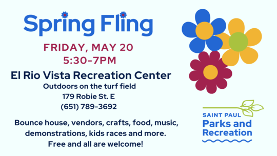 2022 Spring Fling event at El Rio Vista Recreation Center