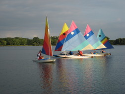 Sailing boats on the water