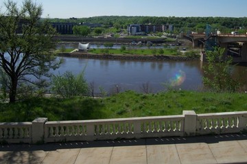 River Balcony community open house event