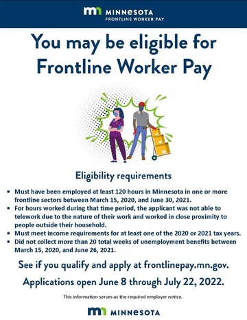 Frontline Worker Pay
