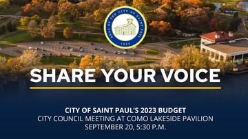 2023 Budget public hearing