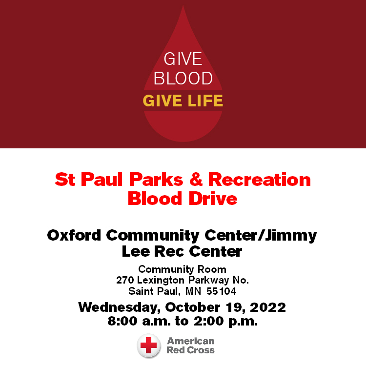 Red Cross Blood Drive at Oxford Community Center_Oct 19