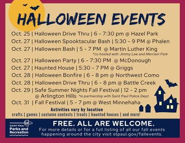 Parks & Rec Halloween events