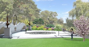 Hmong Plaza Design Rendering