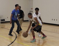Teen open gym basketball 