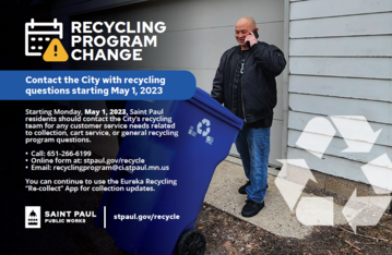 Recycling program change