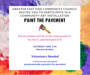 Paint the Pavement Flyer