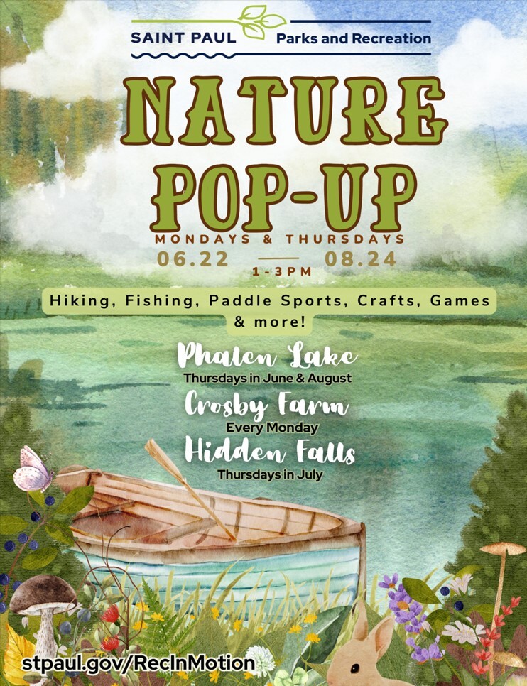 Nature Pop Ups flyer