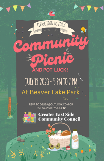 Greater East Side Community Cookout and Potluck