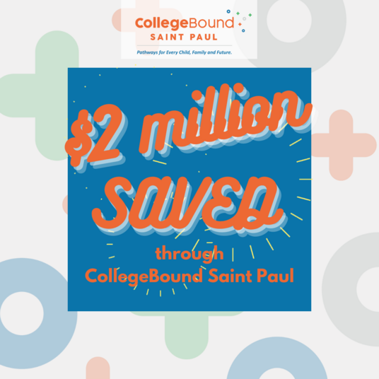$2 million saved through CollegeBound Saint Paul