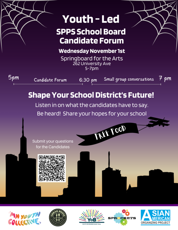 Youth-Led SPPS School Board Candidate Forum