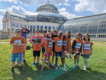 Como Zoo & Conservatory summer camp group