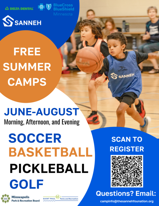 Sanneh Summer Camp Flyer