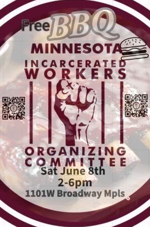 MN Incarcerated Workers BBQ