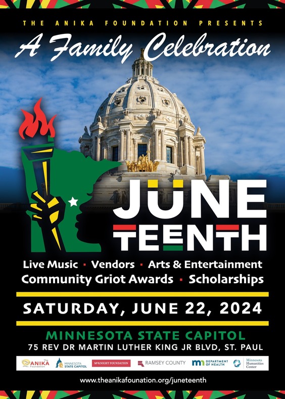 Juneteenth Celebration on 6.22.2024 at MN State Capitol