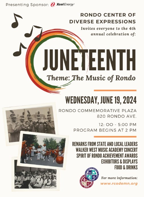 Rondo Center of Diverse Expressions Juneteenth event