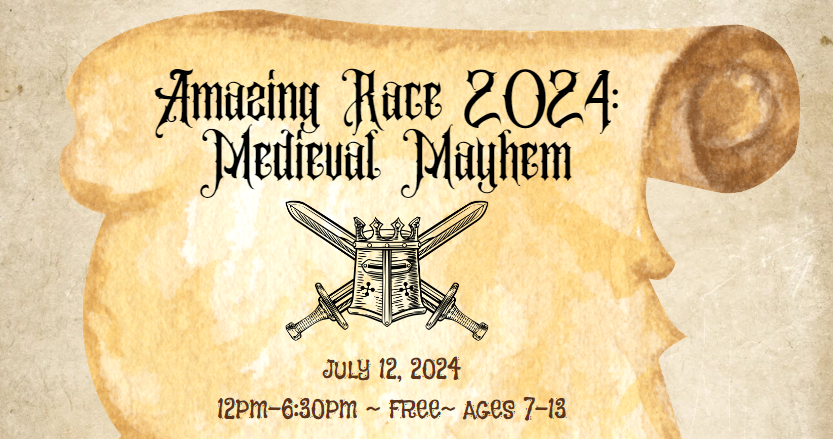 Amazing Race 2024 title graphic