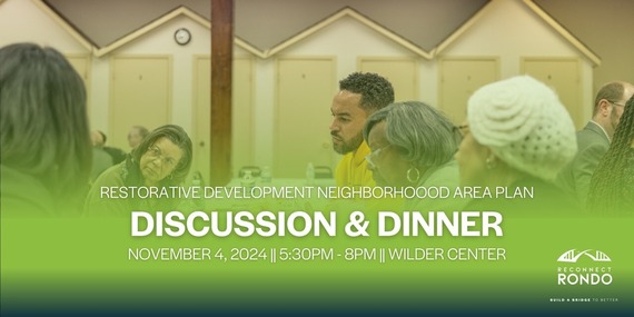 Dinner and Discussion Rondo Neighborhood Development