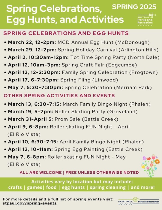 Spring 2025 combined events