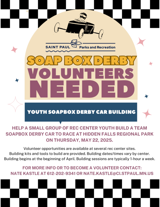Soap Box Derby volunteers needed 2025
