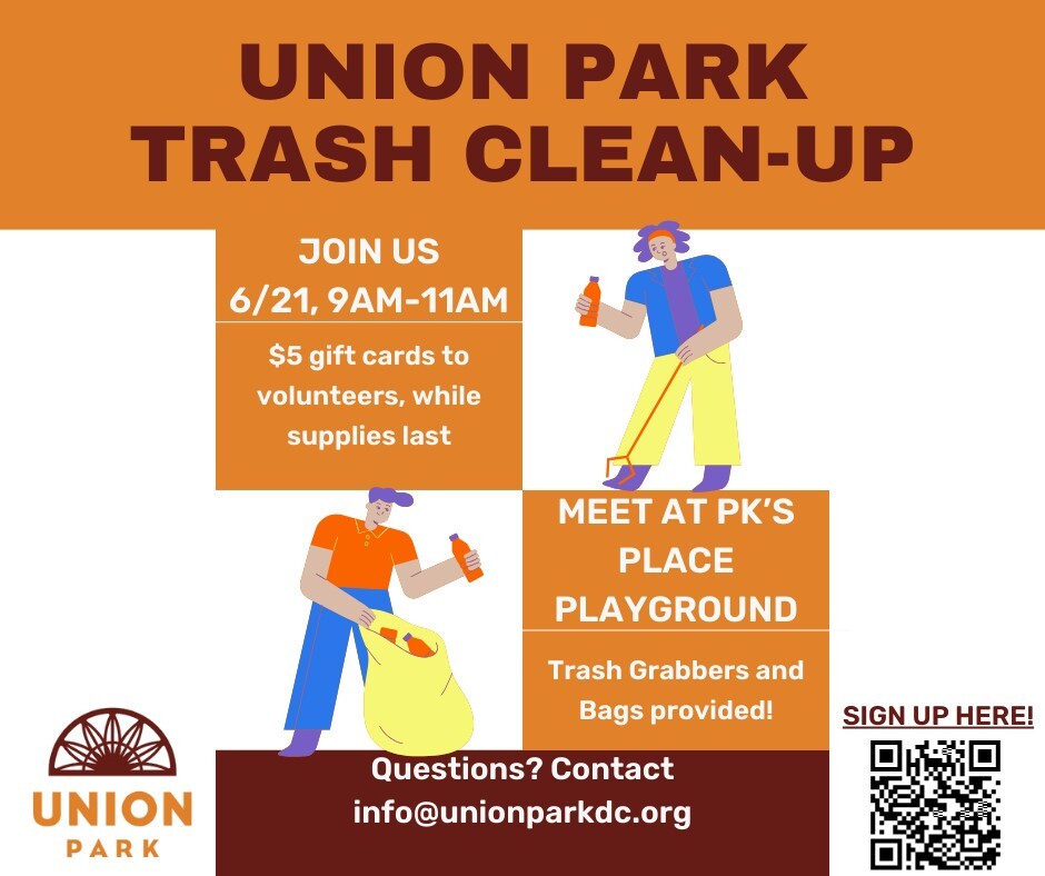 Union Park Trash Clean-Up