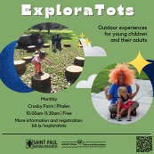 ExploraTots Summer 2025 graphic square