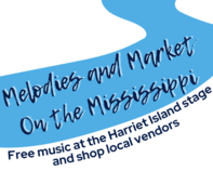 Melodies & Market on the Mississippi main title graphic