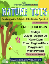 Nature Tots with the Parks Citywide team_summer 2025