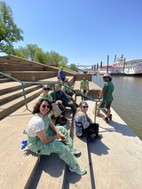 Staff along river at Harriet Island_staff day 2025