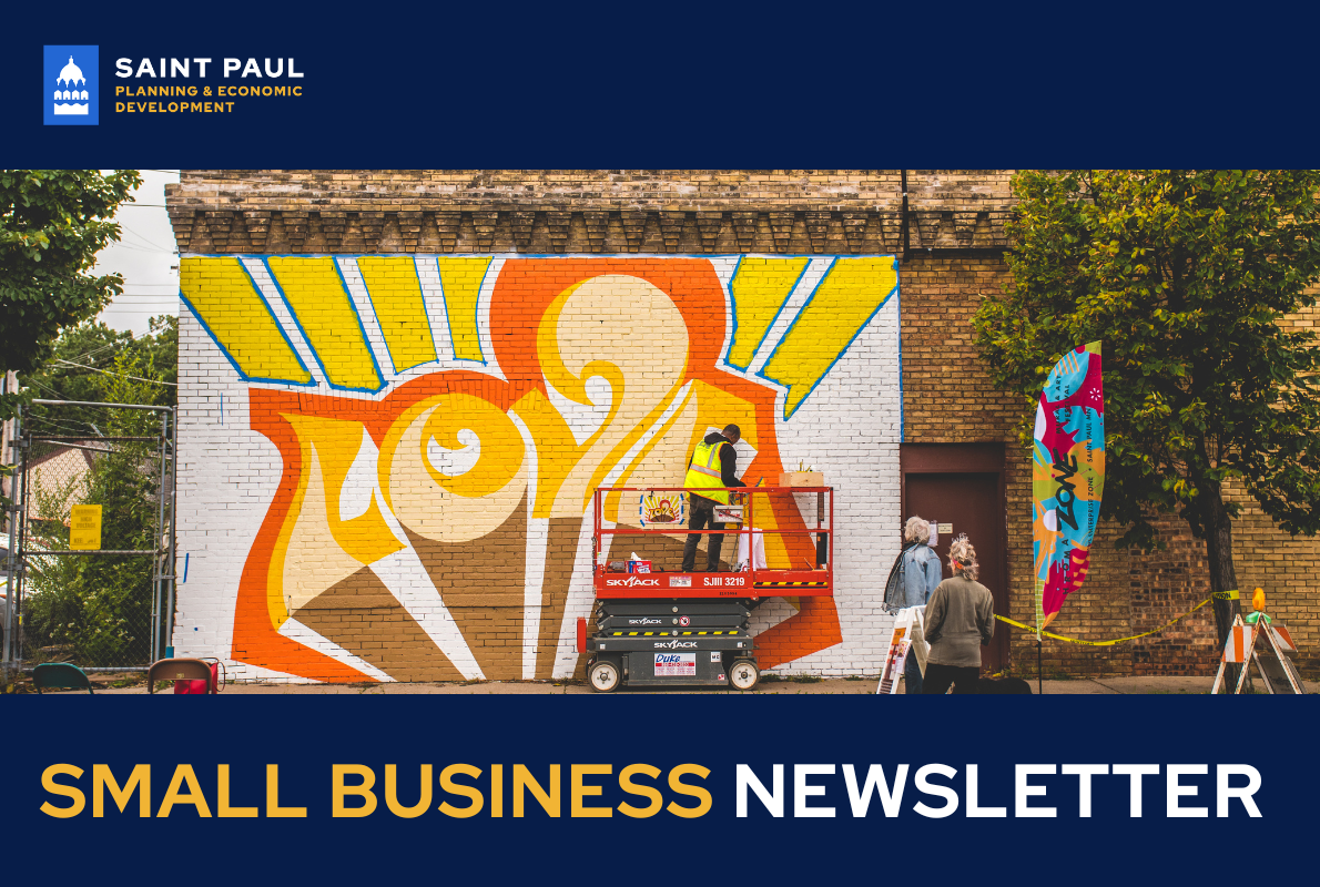 Small Business Newsletter heading image September 2025