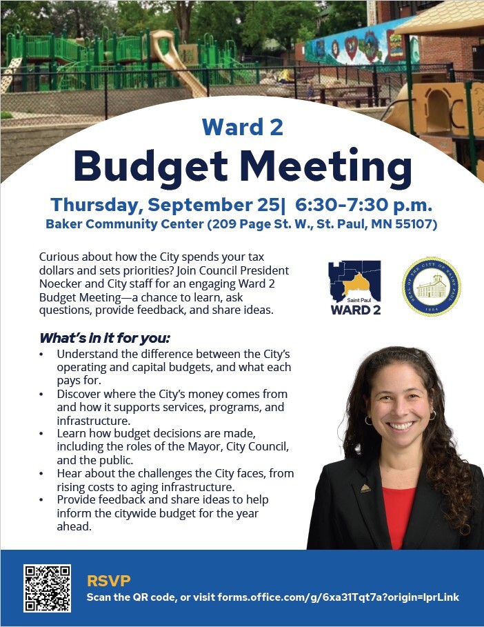 Ward 2 Budget Meeting