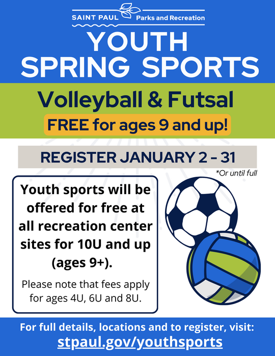 youth spring sports