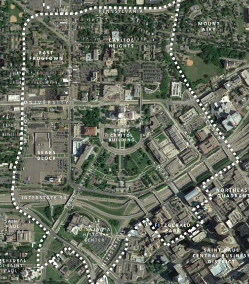 Capitol Area Map