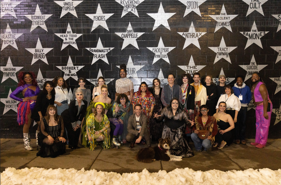 CM Coleman alongside other fashion show participants for Planned Parenthood's "Ready or Hot" event.