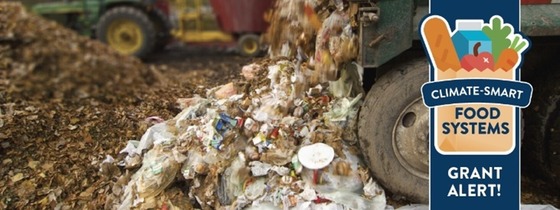 Climate-Smart Food Systems Grant Alert banner