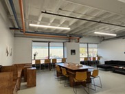 The new meeting space inside Port2050.