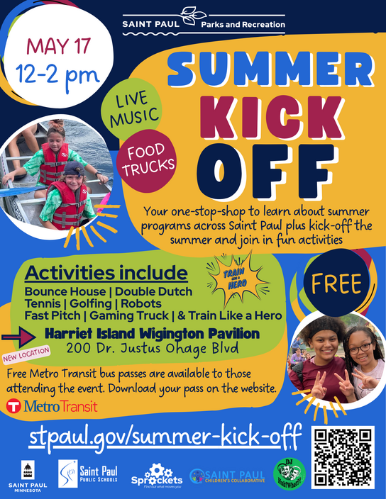 Summer Kick Off and Train Like A Hero flyer- May 17, 2026