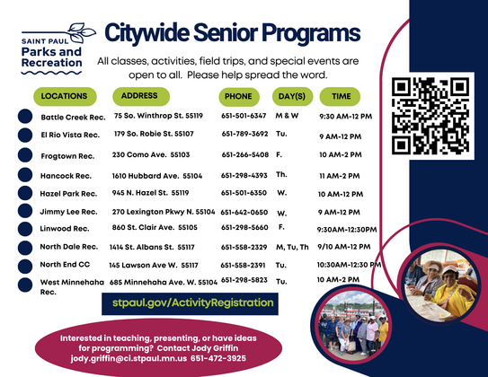 Citywide senior programs