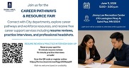 A flyer for the Saint Paul Career Pathways and Resource Fair.