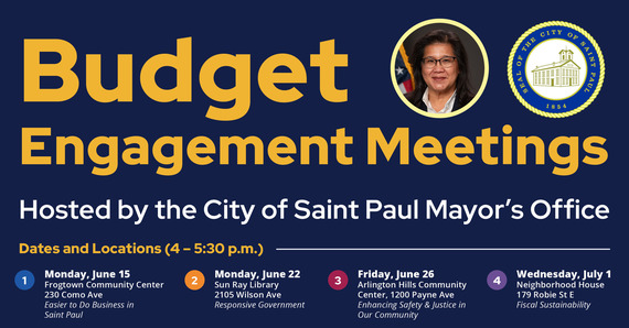 Promo material for Budget Engagement Series