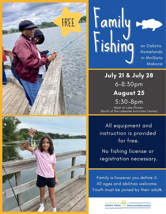 Family Fishing Flyer