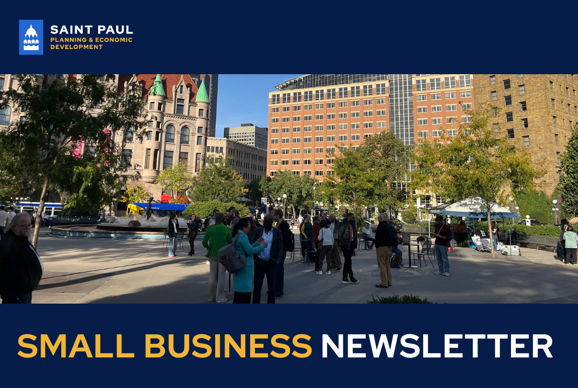 Small Business Newsletter August 2026 Banner
