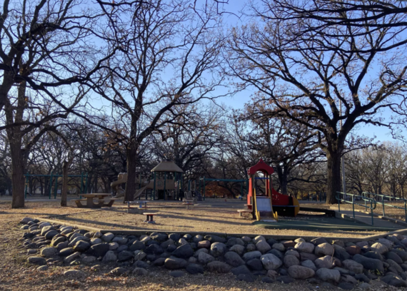 Newell Park's current playground. 