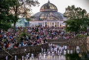 An image of a previous Obon Festival. 
