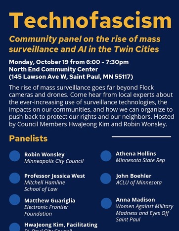 October 19 Event Flyer