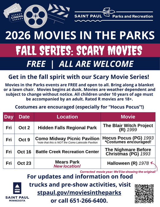 movies in the parks